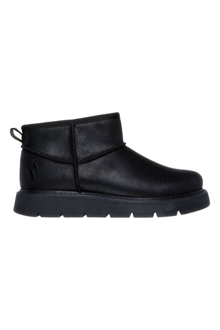 Stivaletti alla caviglia neri con pelo Skechers Keepsakes Lite - Snowbird