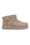 Stivaletti alla caviglia beige con pelo Skechers Keepsakes Lite - Snowbird