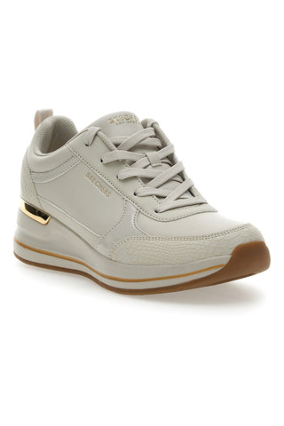 Sneakers Weiß mit Keilsohle SKECHERS Billion 2 Fine Shine