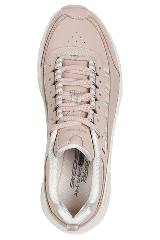 Cipria Sneakers mit Glitzer-Details SKECHERS D'LUX WALKER 2.0 GOLDEN STEP