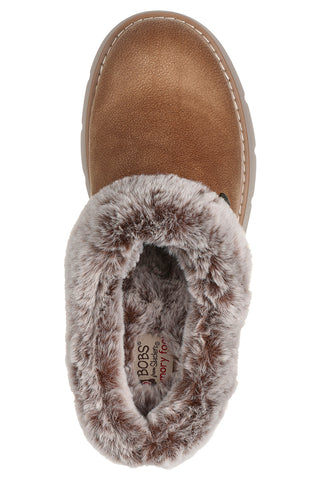 Ciabatte marroni imbottite SKECHERS KEEPSAKES LITE COZY BLEND