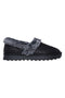 Geschlossene schwarze Pantoffeln SKECHERS Cozy Up