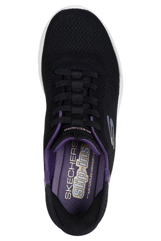 Schwarze vegane Slip-Ins Sneakers SKECHERS DAYNIGHT 2.0 - DAILY ADVENTURE