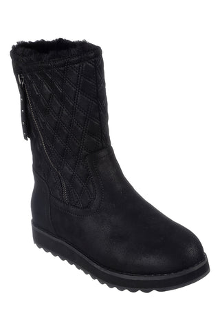 Skechers Keepsakes 2 Morning Walks Schwarze Stiefeletten