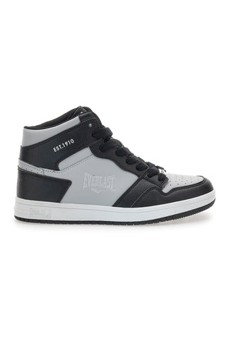 Mittelhohe Everlast 716-Sneaker in Silber und Schwarz