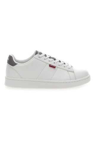 Weiße Sneakers mit silbernen Details Levi's VAVE0201S