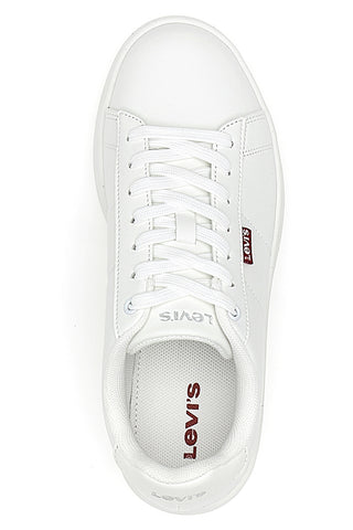 Sneakers Bianche Con Lacci da Donna Levi's VAVE0201S