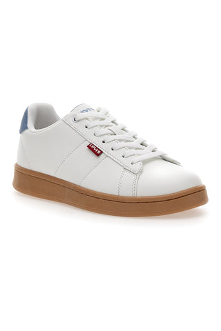 Weiße Sneakers mit kontrastierender Sohle Levi's VAVE0201S