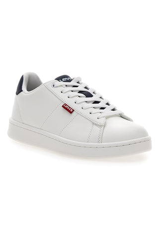 Sneakers Bianche Con Dettagli Blu Levi's Vave0201S