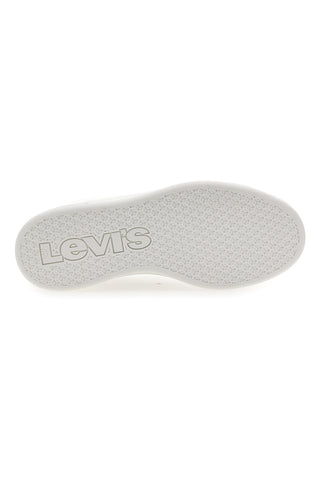 Sneakers Bianche Con Dettagli Blu Levi's Vave0201S