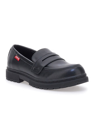 Mocassini neri con bocca di leone LEVI'S LUCY