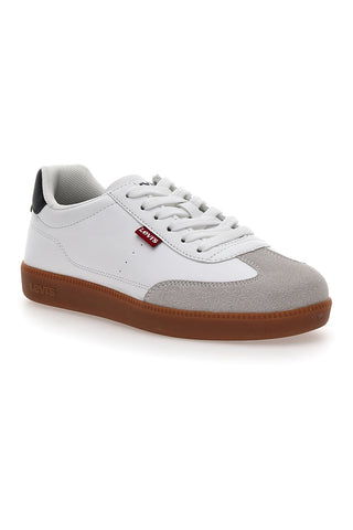 Sneakers bianche con lacci LEVI'S JACKSON