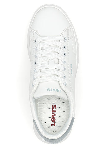 Sneakers bianche con dettaglio argentato LEVI'S AMBER