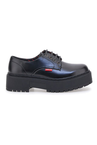 Scarpe stringate nere con platform LEVI'S PRINCE BOLD