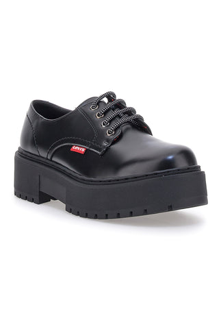 Scarpe stringate nere con platform LEVI'S PRINCE BOLD