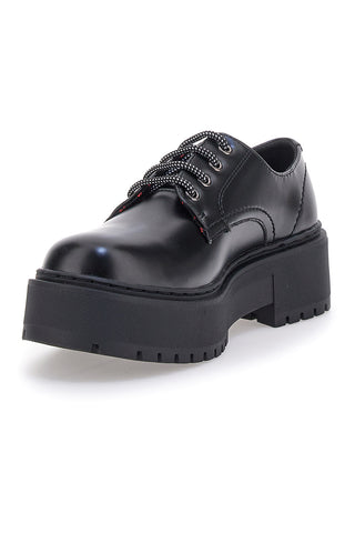 Scarpe stringate nere con platform LEVI'S PRINCE BOLD