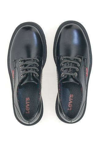 Scarpe stringate nere con platform LEVI'S PRINCE BOLD
