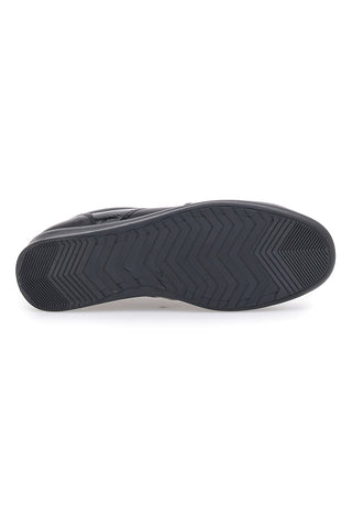 Schwarze Schnürschuhe mit elastischen Schnürsenkeln PLOCADI 22473