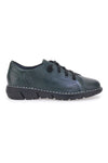 Plocadi 11613 Schnürschuhe Schwarz True Green