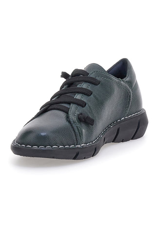 Plocadi 11613 Schnürschuhe Schwarz True Green