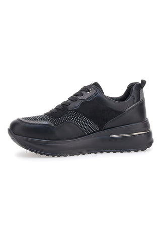 Sneakers Nere con Strass Inblu IN397014