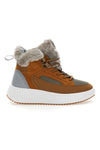 Braune Stiefel mit Fell Freddy 7646