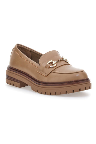 Beiger Loafer mit goldener Klaue CAFE' COST 9Y7298