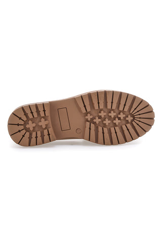 Beiger Loafer mit goldener Klaue CAFE' COST 9Y7298