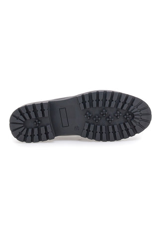 Schwarze Slipper mit Metallklammer CAFE' COST BL695151