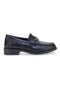 Schwarze Mokassins mit Horsebit Le Havre Paris 2Y35562