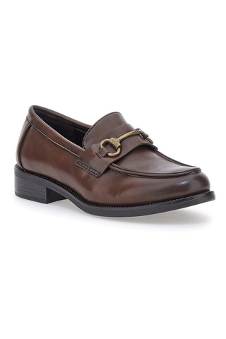 Brauner Mokassin mit Horsebit Le Havre Paris 2Y35562