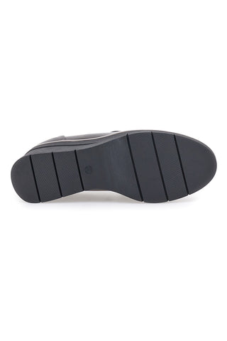 Graue Slipper mit Prima Riga-Plattform 2Y32225