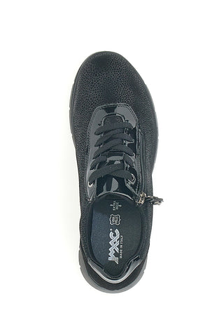 Schwarze Sneakers Made in Italy Imac 656160