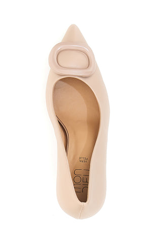 Nackter spitzer Pump mit vorderer Schnalle MON DIEU 6929Q93