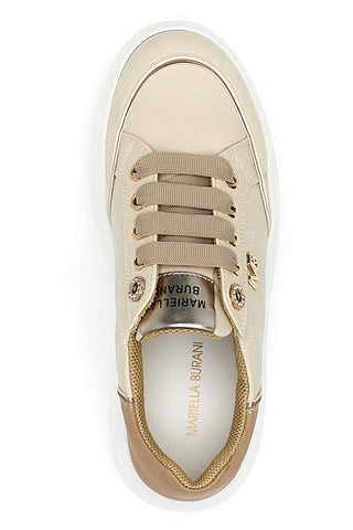 Beige Sneakers mit Plateau MARIELLA BURANI 50840521