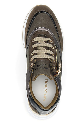 MARIELLA BURANI braune Keilsneaker 50941623