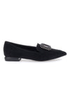 Schwarze spitze Ballerinas MARIELLA BURANI 50701476