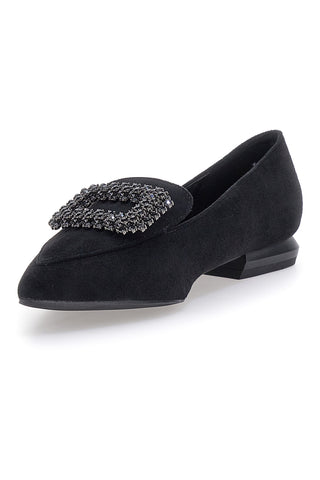 Schwarze spitze Ballerinas MARIELLA BURANI 50701476