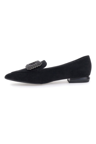 Schwarze spitze Ballerinas MARIELLA BURANI 50701476