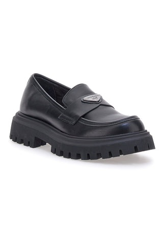 Mocassini neri con suola platform LAURA BIAGIOTTI 92339277