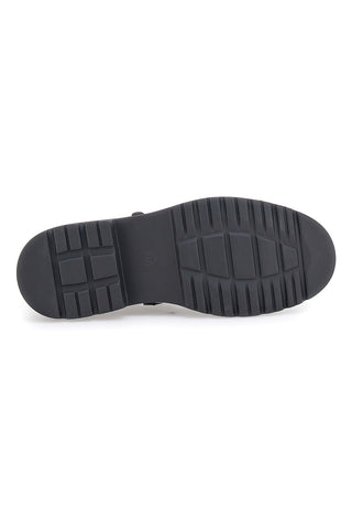Schwarze Mary-Jane-Loafer mit Glanzeffekt Laura Biagiotti 1660815943