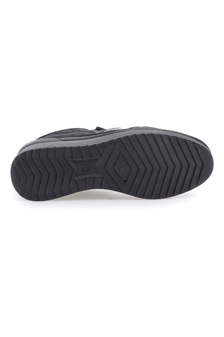 Schwarze Schnürschuhe mit Plateau MIO TEMPO 724072