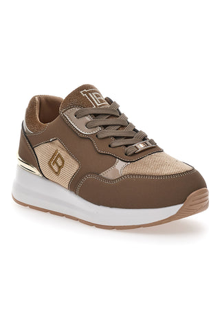Schwarze Sneakers mit Plateau LAURA BIAGIOTTI 8707