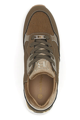 Schwarze Sneakers mit Plateau LAURA BIAGIOTTI 8707