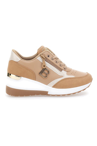 Sneakers Biege Con Zeppa LAURA BIAGIOTTI 8722
