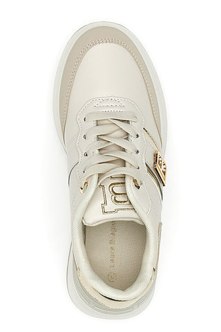 Sneakers Beige Con Dettagli Oro LAURA BIAGIOTTI 8715