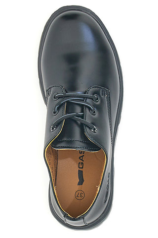 GAS NORTHWICH schwarze Schnürschuhe