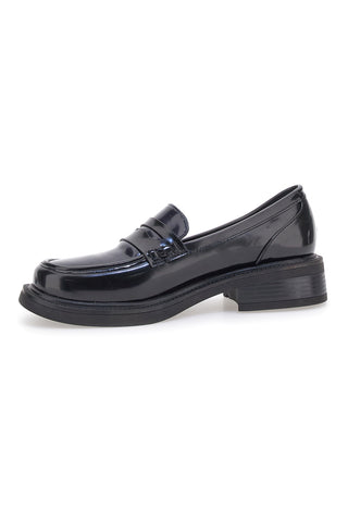 Klassische schwarze Loafer Swish 91x