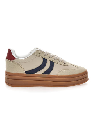 Flatform-Sneaker Beige Cafè Cost BKTZ3003