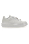 Weiße Sneakers mit dekorativen Clips CAFE' COST LAILITZ004